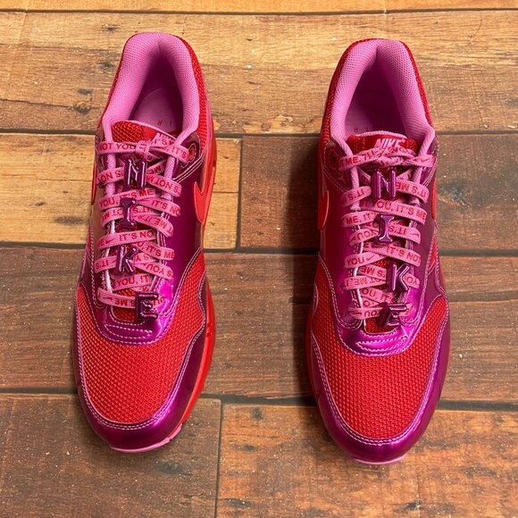 Nike Men's Air Max 1 Premium "Valentine's Day" Running Shoes - Picture 3 of 6
